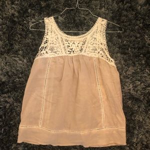lace shirt (MAKE SURE TO WEAR CAMI UNDER)